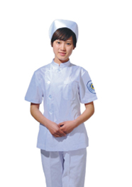 護士急救服白色TMHSF-053